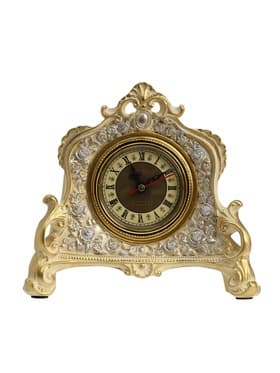 Часы настольные интерьерные каминные, 21×19×6.5 см, d=7 см