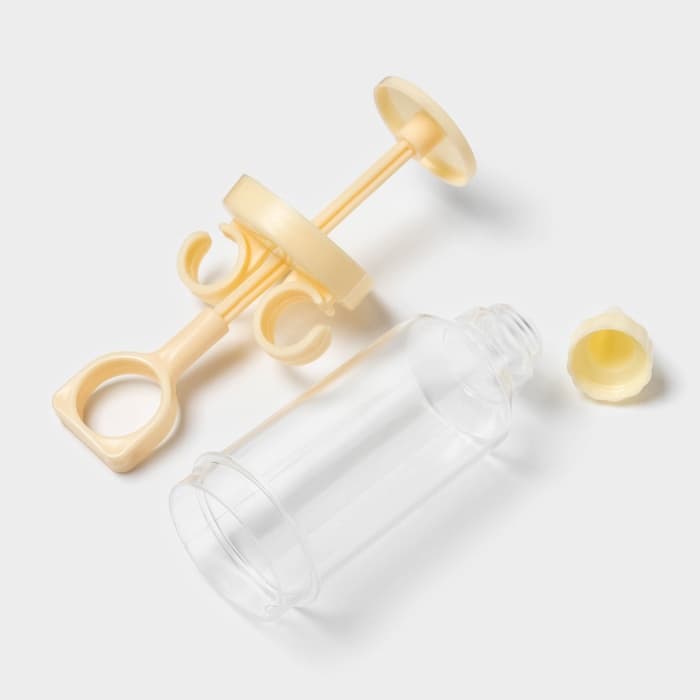 Шприц кондитерский «Сластёна», 8 насадок, 17×5×5 см, МИКС