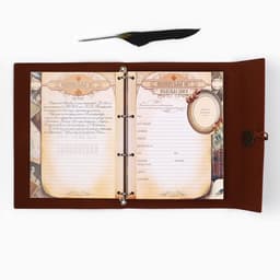 Родословная книга «Наш род», с пером, 56 листов, коричневый, 35×25 см