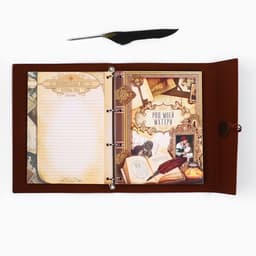Родословная книга «Наш род», с пером, 56 листов, коричневый, 35×25 см