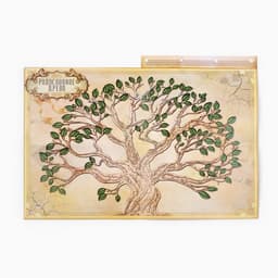 Родословная книга «Наш род», с пером, 56 листов, коричневый, 35×25 см