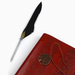 Родословная книга «Наш род», с пером, 56 листов, коричневый, 35×25 см