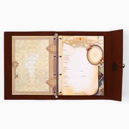 Родословная книга «Наш род», 56 листов, коричневый, 35×23.5 см