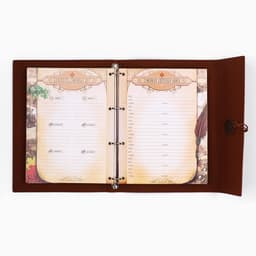 Родословная книга «Наш род», 56 листов, коричневый, 35×23.5 см