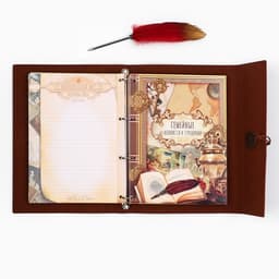Родословная книга «Наш род», с пером, 56 листов, бордо, 35×25 см