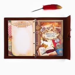 Родословная книга «Наш род», с пером, 56 листов, бордо, 35×25 см