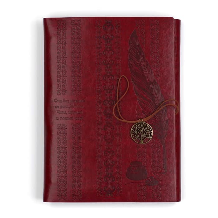 Родословная книга «Наш род», 56 листов, бордо, 31×22 см