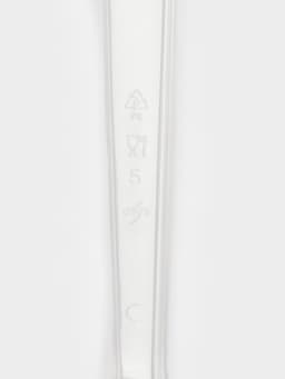 Вилка пластиковая одноразовая «Премиум», 18 см, прозрачная