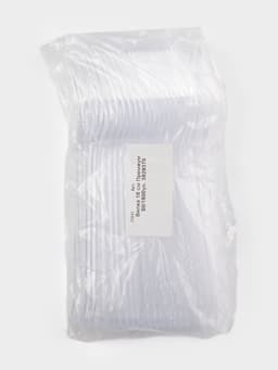 Вилка пластиковая одноразовая «Премиум», 18 см, прозрачная