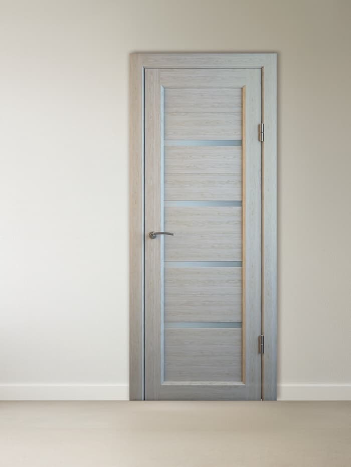 Комплект межкомнатной двери «B-2», со стеклом, 2000×900 мм, цвет дуб монтана грей