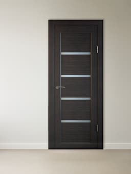 Комплект межкомнатной двери «B-2», со стеклом, 2000×700 мм, цвет венге