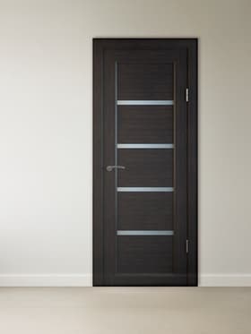 Комплект межкомнатной двери «B-2», со стеклом, 2000×900 мм, цвет венге