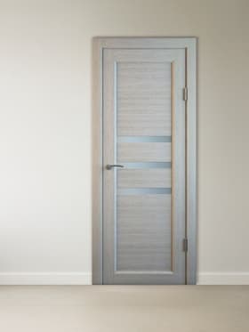 Комплект межкомнатной двери «B-3», со стеклом, 2000×800 мм, цвет дуб монтана грей