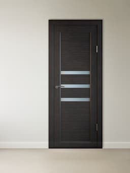 Комплект межкомнатной двери «B-3», со стеклом, 2000×800 мм, цвет венге