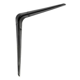 Кронштейн ТУНДРА, 250×200×0.9 мм, черный