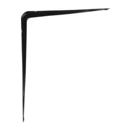 Кронштейн ТУНДРА, 250×200×0.9 мм, черный