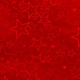 Бумага голографическая «Звездопад», красная, 70×100 см