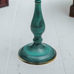 Подсвечник под старину «Надежда», 7.5×7.5×17 см, латунь