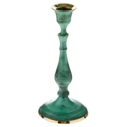 Подсвечник под старину «Надежда», 7.5×7.5×17 см, латунь