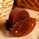 Подставка под горячее «Качели», 13.5×11.5×6.5 см, дерево