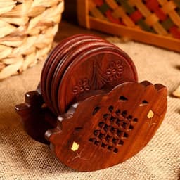 Подставка под горячее «Качели», 13.5×11.5×6.5 см, дерево