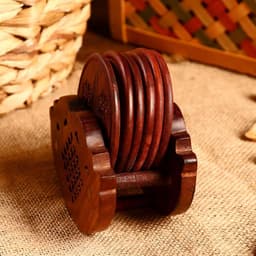 Подставка под горячее «Качели», 13.5×11.5×6.5 см, дерево