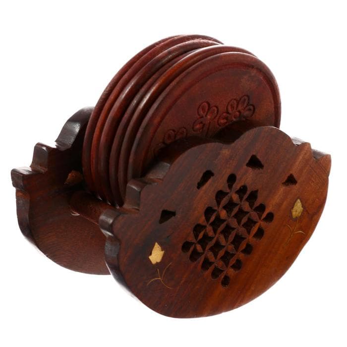 Подставка под горячее «Качели», 13.5×11.5×6.5 см, дерево