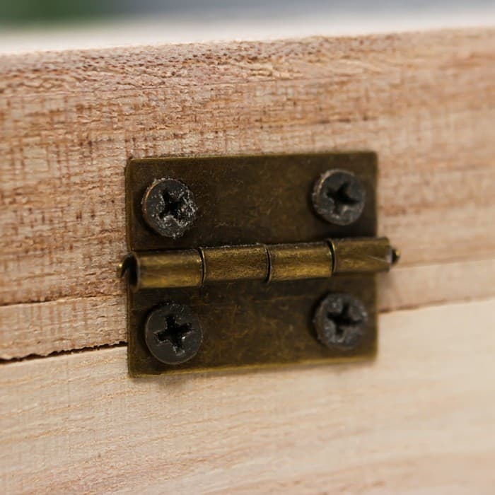 Шкатулка для росписи дерево «Эйфелева башня», для творчества, декора, 3.5×19.2×7.2 см