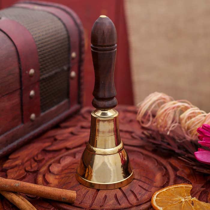Колокольчик «Классика», 5.5×5.5×17 см, латунь
