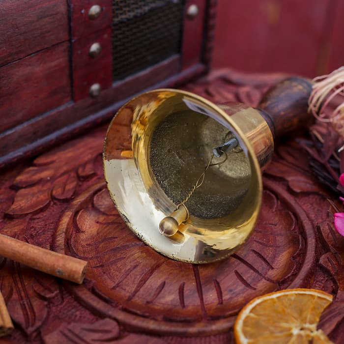 Колокольчик «Счастье», 8.5×8.5×17 см, латунь