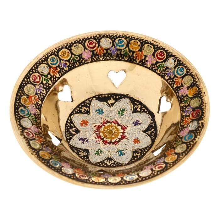 Блюдо «Красота», 10×10×3 см, латунь