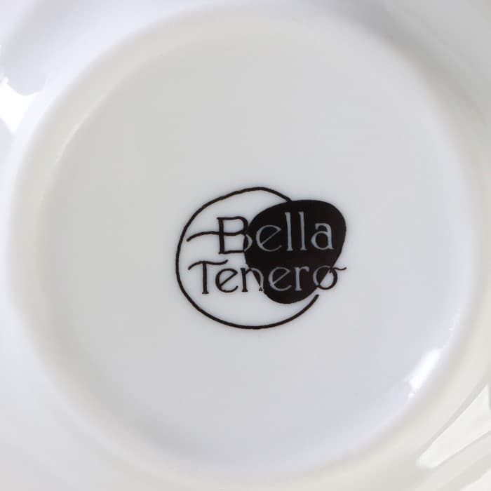 Набор для специй BellaTenero, 5 предметов: солонка 80 мл, перечница 80 мл, сахарница с ложкой 170 мл, на бамбуковой подставке, фарфор, белый