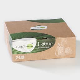 Набор для специй BellaTenero, 5 предметов: солонка 80 мл, перечница 80 мл, сахарница с ложкой 170 мл, на бамбуковой подставке, фарфор, белый