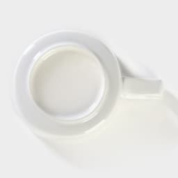 Чайный сервиз на подставке Доляна «Эстет», 5 предметов: чайник 800 мл, 4 кружки 220 мл, фарфор, белый