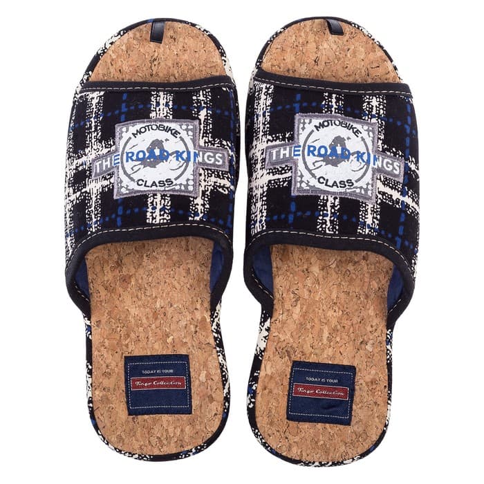 Тапочки детские, цвет чёрный, размер 37