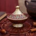 Шкатулка «Царская», 8×8×7.5 см, латунь