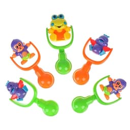 Погремушка Крошка Я «Зверята», от 3 мес., МИКС, Крошка Я