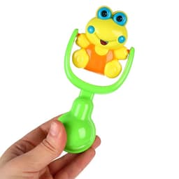 Погремушка Крошка Я «Зверята», от 3 мес., МИКС, Крошка Я