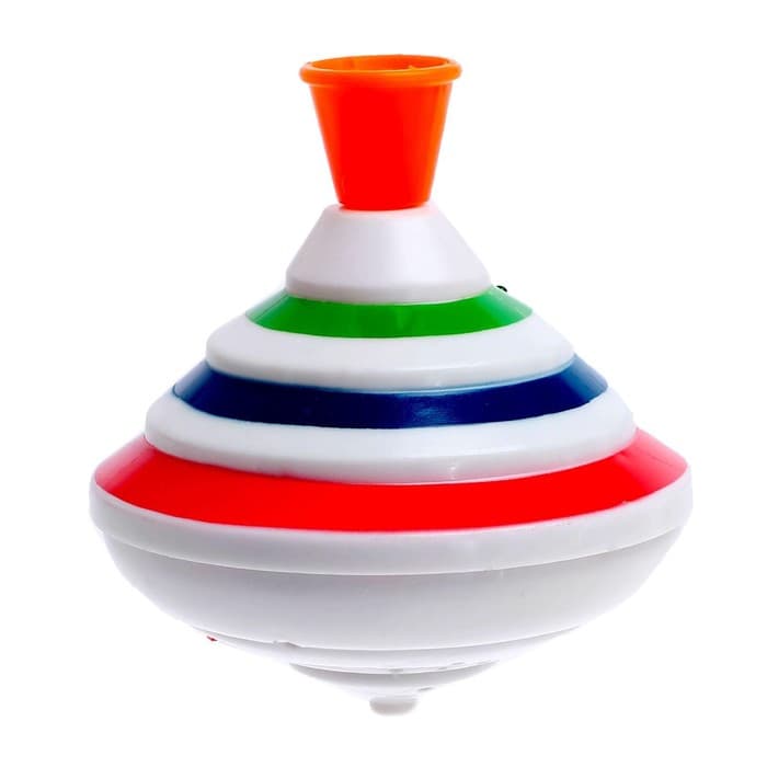 Юла «Музыкальная» со звуковым и световым эффектами, работает от батареек, d=10 см