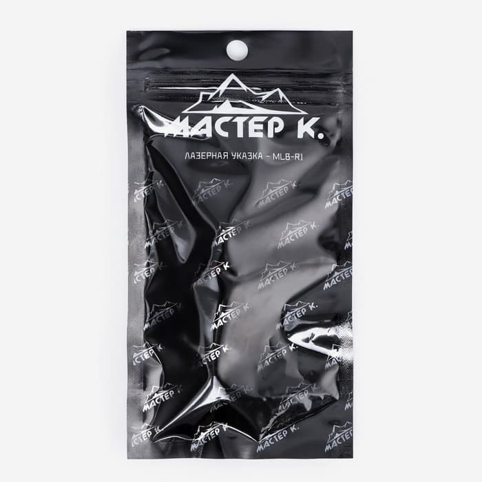 Лазерная указка «Мастер К», от батареек 3×LR44, 1.5×1.5×6.5