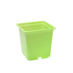Горшок для рассады, 500 мл, 9×9×10 см, салатовый