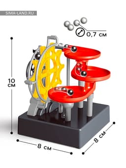Конструктор электронный «Лабиринтика», световые и звуковые эффекты, 10 деталей
