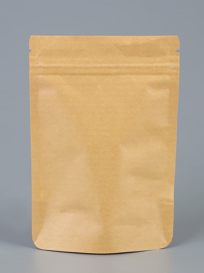 Пакет Zip-lock Крафт с прямоугольным окном 10×15 см