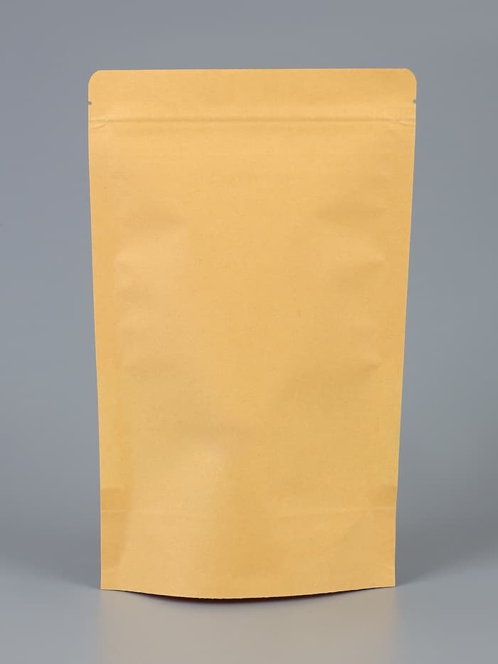 Пакет Zip - lock Крафт с прямоугольным окном 16×26 см