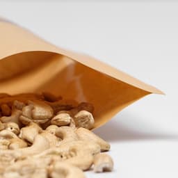 Пакет Zip - lock Крафт с прямоугольным окном 18×26 см