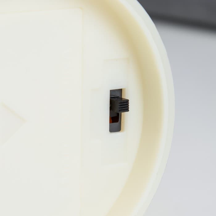 Светодиодная свеча, ночник LED RISALUX «Большая», от батареек 3ААА, 7.5×7.5×10 см