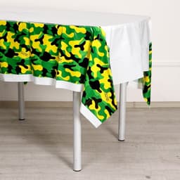 Скатерть одноразовая «Настоящий защитник», 180×137 см