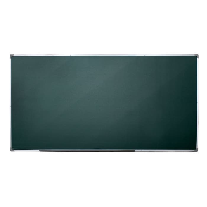 Доска магнитно-меловая, 200×100 см, с полочкой, в алюминиевой рамке