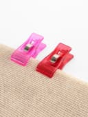 Зажимы для кроя, 3.4 см, 5 шт., разноцветные