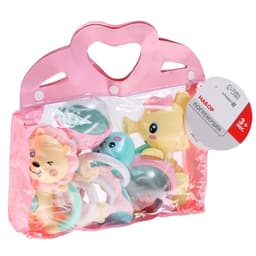 Погремушки-прорезыватели Крошка Я «Нежность», в сумке, набор 5 шт. МИКС
